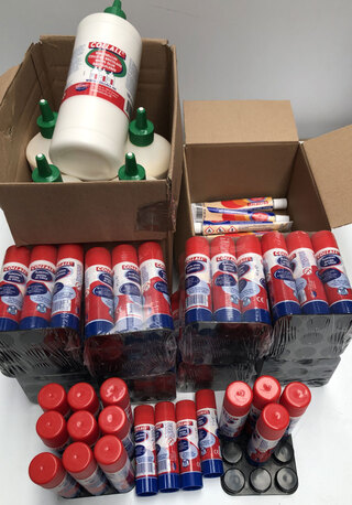 Ca. 108x Collall wenskaartenlijm, collall knutsellijm – 1000ml, plakst